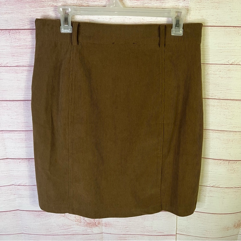 Bagatelle Brown Corduroy Skirt Size Small‎ - Picture 7 of 7